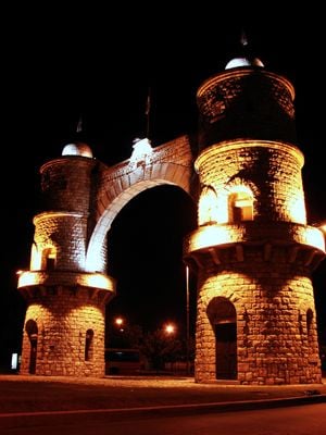 At night 1