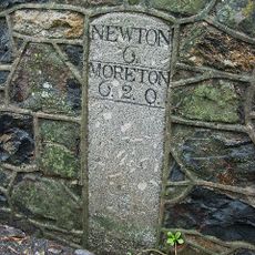 Milestone, Mary Street, 50m from turn to Hospital
