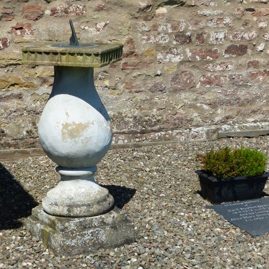 Sundial outside porch of Church of St Michael