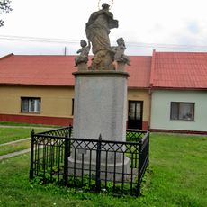 Sochy Panny Marie Immaculaty a svatého Floriána