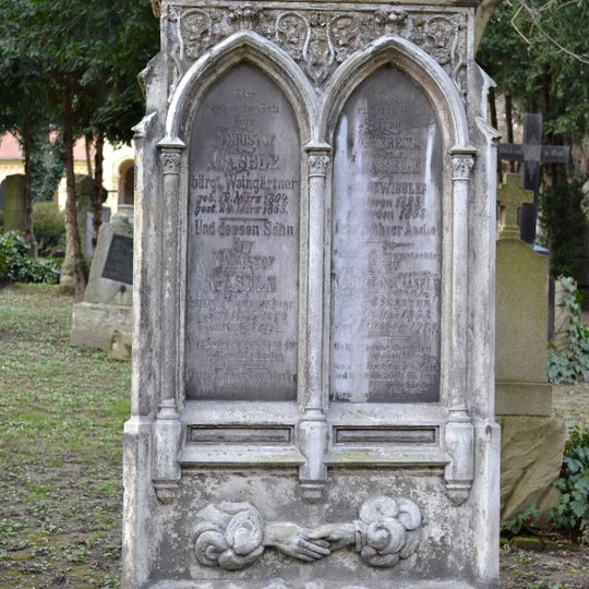 Ev. cintorín Kozia brána, náhrobník