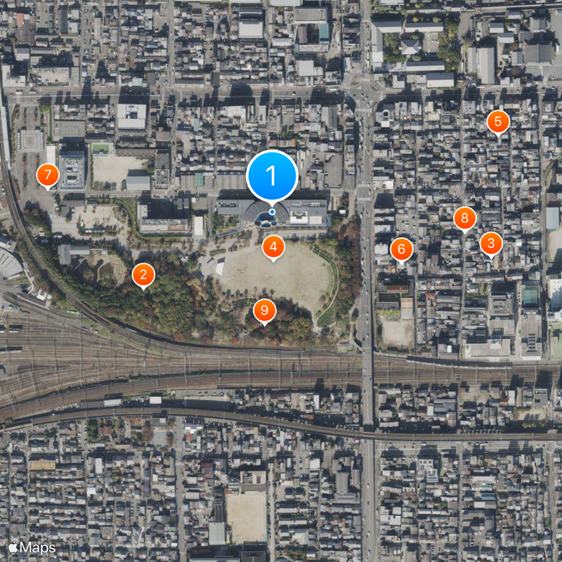 京都水族館 Mappa