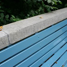 Vreugd en Rust: tuinbank