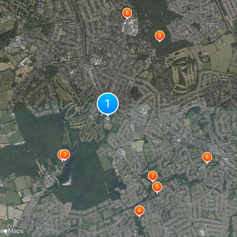 Northwood Map
