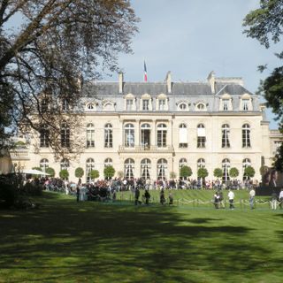 Jardins du palais de l'Élysée
