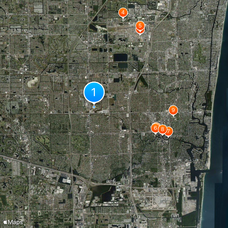 Central Broward Regional Park Map