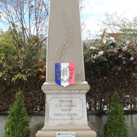 War memorial of Vouvray