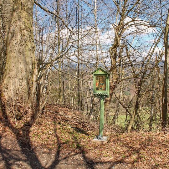 Obrázek západně od Hostic u polní cesty