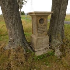 Socha Ecce Homo u Velkého travničního rybníka u Pšova