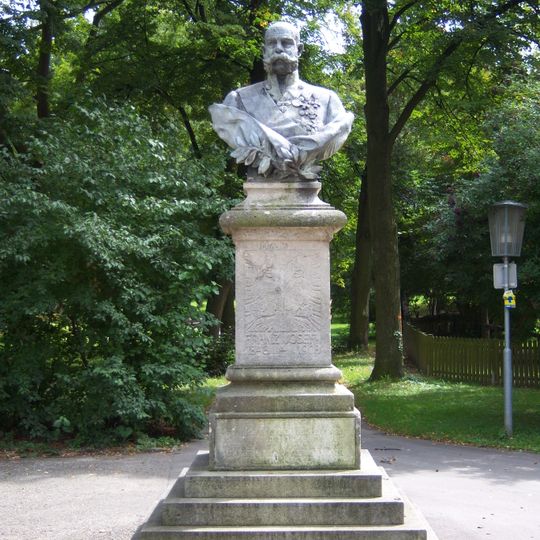Monument to Franz Josef I. in Wolkersdorf