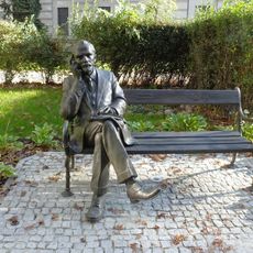 Mieczysław Pożaryski monument in Warsaw