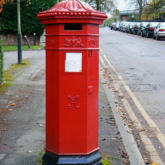 Pillar Box Outside Hammond Court