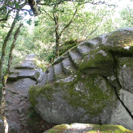 Pierre aux neuf gradins