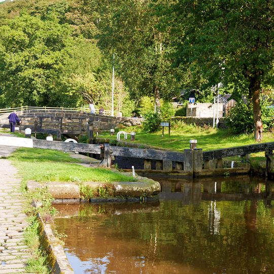 Rochdale Canal Lock 15 Shawplains Lock