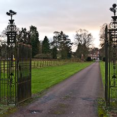 Entrance Gates And Screen At Henley Hall