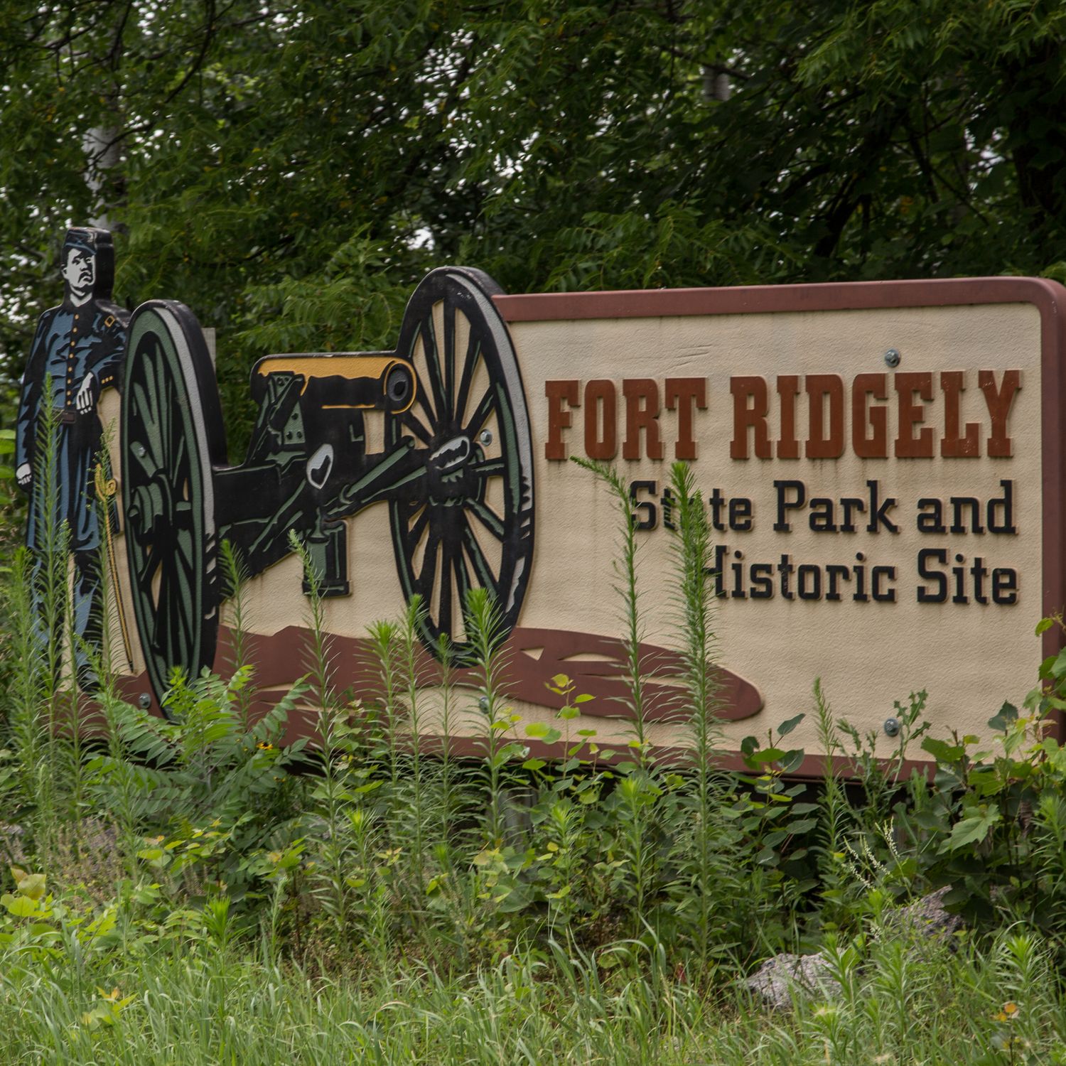 Fort Ridgely Map Fort Ridgely State Park - Parque estatal e histórico en los condados de ...