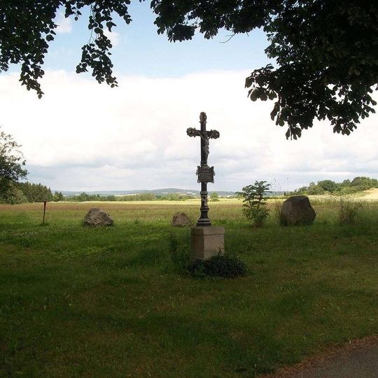 Kříž severně od Tušoviček