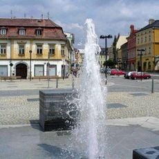 Kašna na Hlavním náměstí ve Šternberku