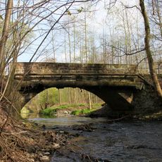 Einbogige Sandsteinquaderbrücke Talstraße