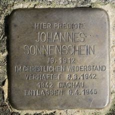 Stolperstein dedicated to Johannes Sonnenschein