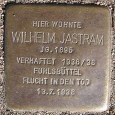 Stolperstein en memoria de Wilhelm Jastram
