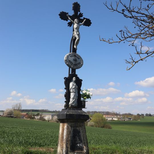 Kříž u silnice u Nimpšova