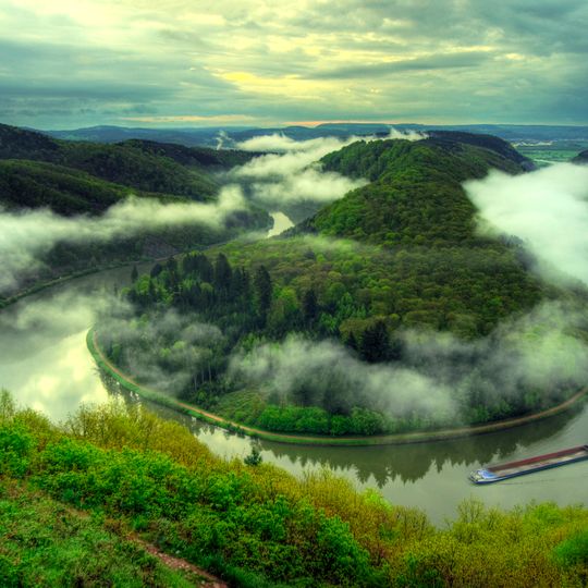 Saarschleife und Leukbachtal