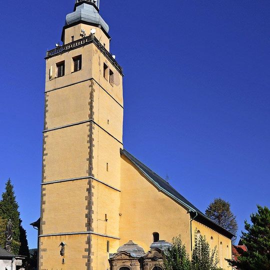 Holy Name of Mary church in Kowary