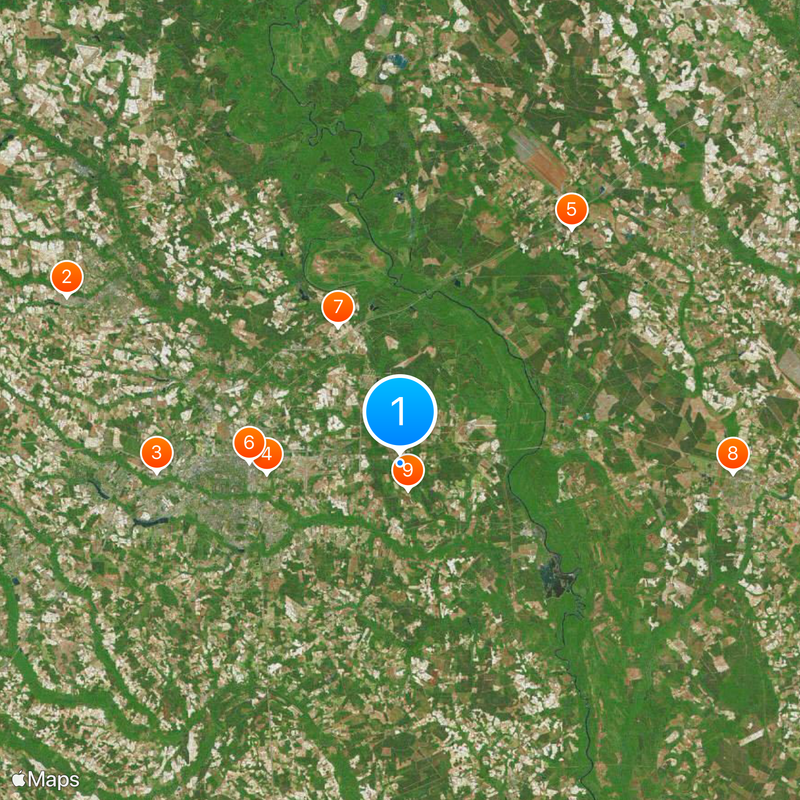 Francis Marion University Map