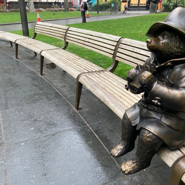Paddington Bear in Leicester Square