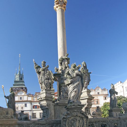 Maria column in Pardubice