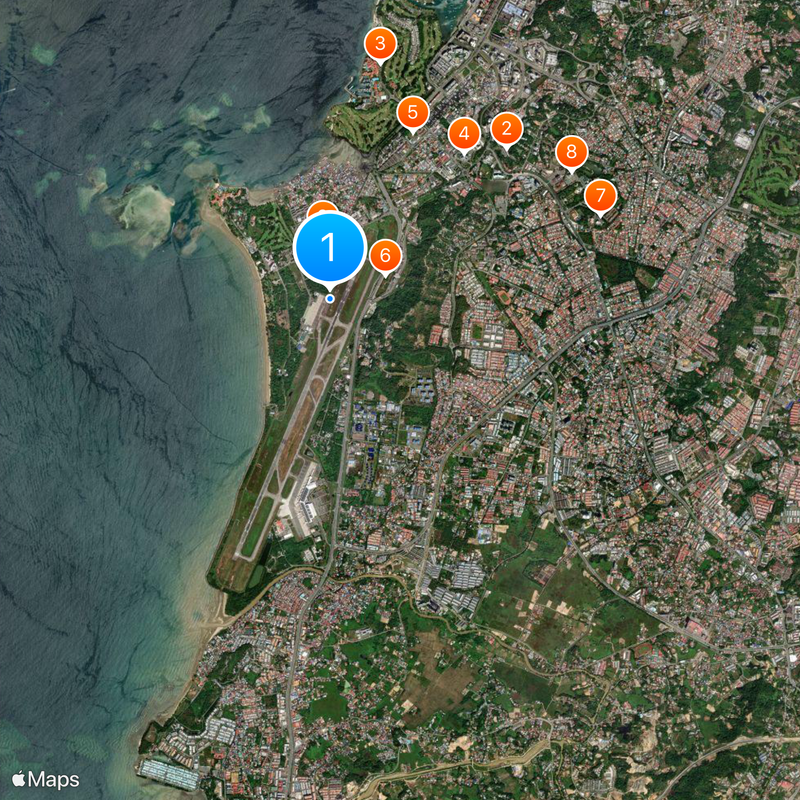 Kota Kinabalu International Airport Map