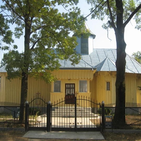 Wooden church in Iacobești, Suceava