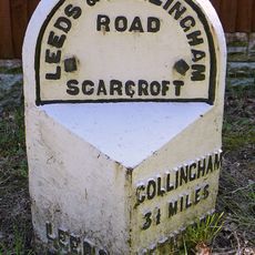 Milestone Approximately 20 Metres South Of Scarcroft Village
