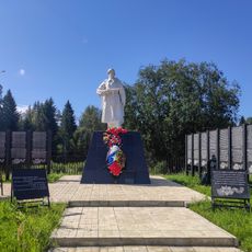 Братская могила советских воинов, погибших в боях с фашистами (Слаутино)