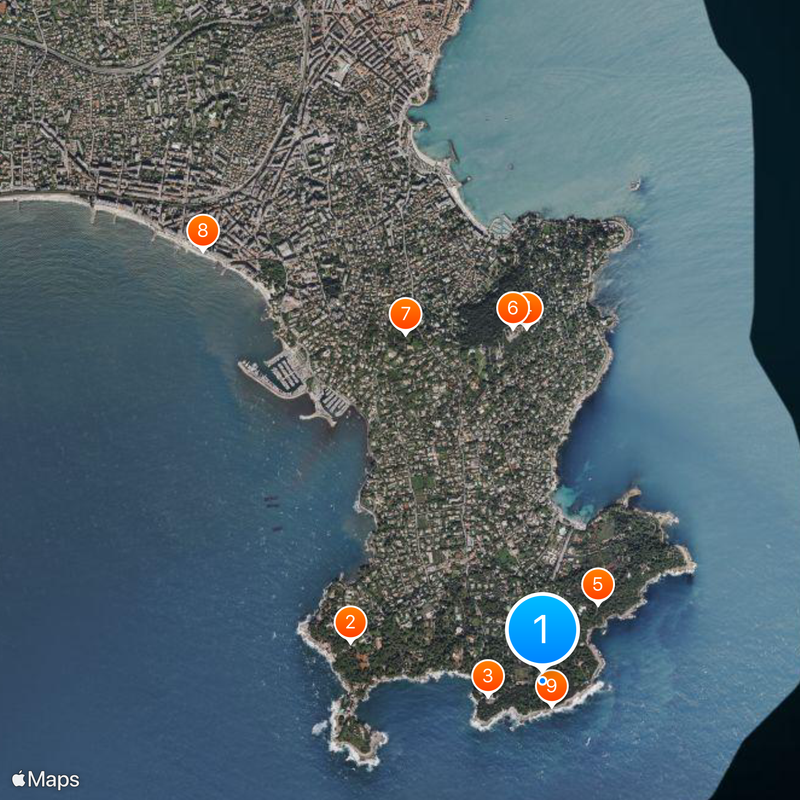 Château de la Croë Map
