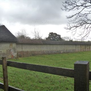 Wall To Kitchen Garden Of Former Manor Farm