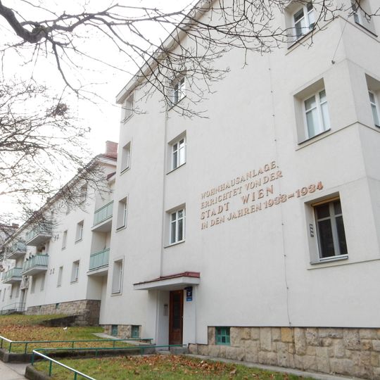 Wohnhausanlage der Gemeinde Wien Erndtgasse 34-36