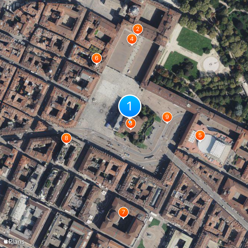 Palazzo Madama e Casaforte degli Acaja Mappa