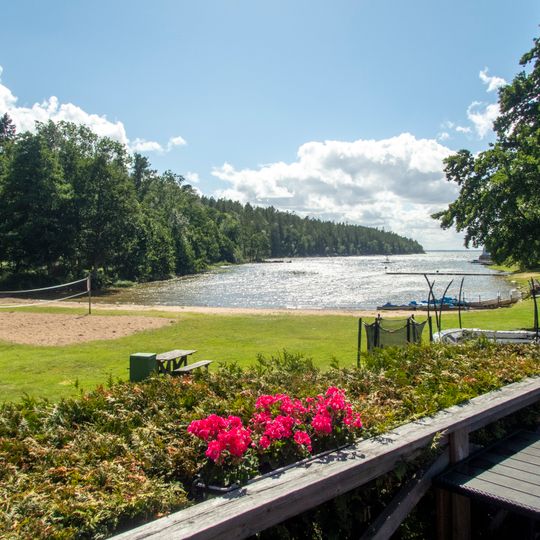Public beach Vänern, Kinnekulle Camping