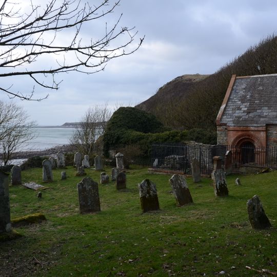 Walled Churchyard at Kirkmaiden Old Church