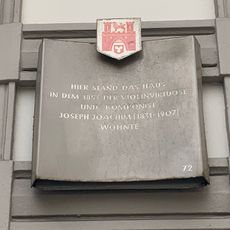Stadttafel Joseph Joachim
