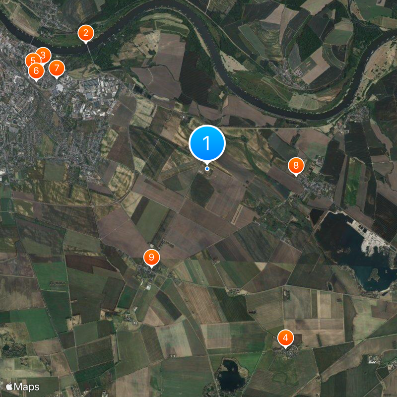 Pömmelte ring sanctuary Mapa