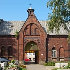 Cemetery at Francuska Street in Katowice