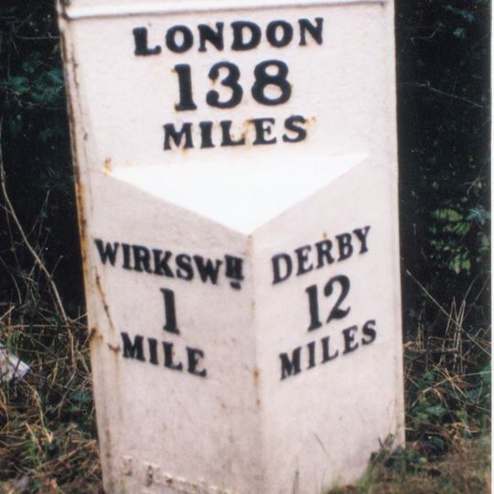 Stone Mile Post