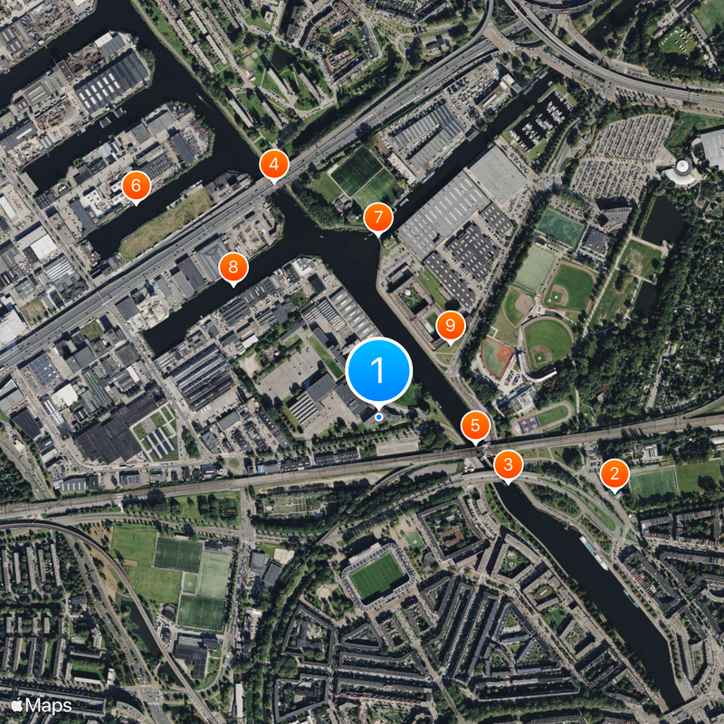 Van Nelle Factory Map