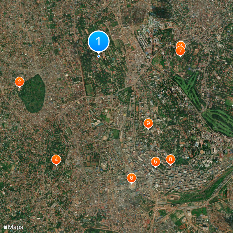 Makerere University Map