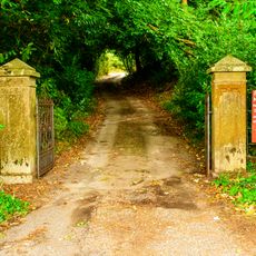 Gate Piers And Gates At West Entrance To Trehill