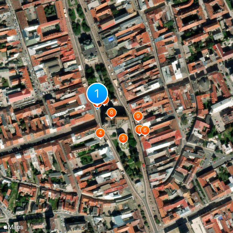 Cathedral of St. Elizabeth Map