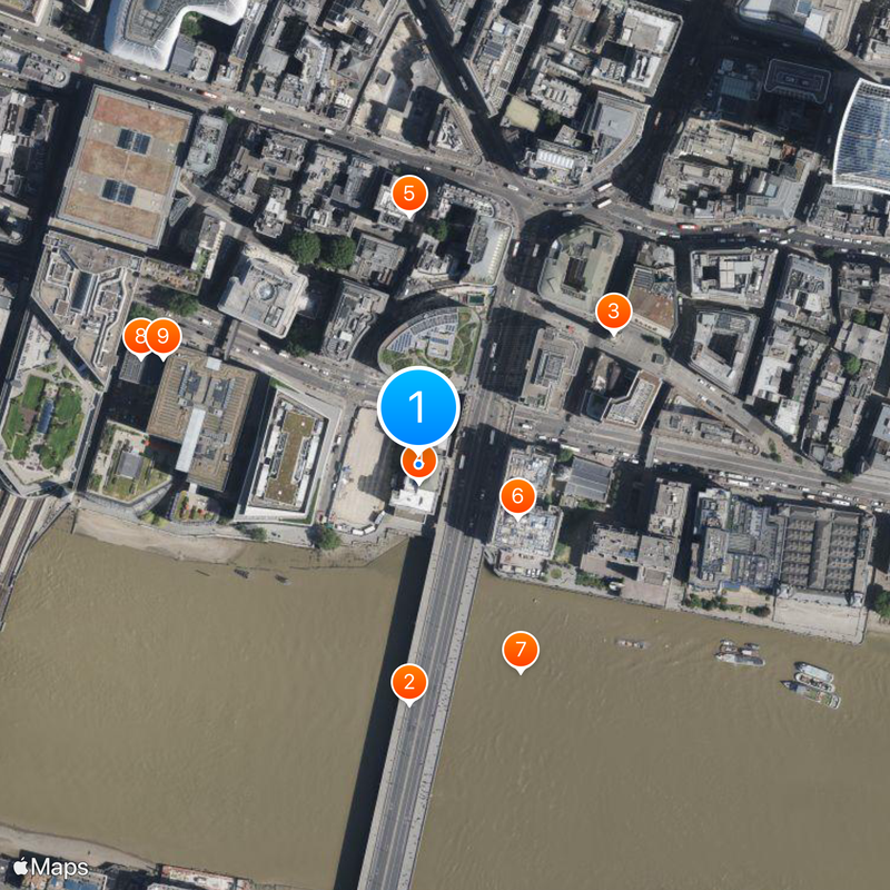 Worshipful Company of Fishmongers Map